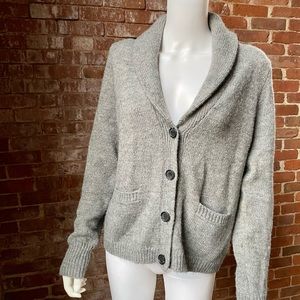 Grey, wool, J. Crew sweater